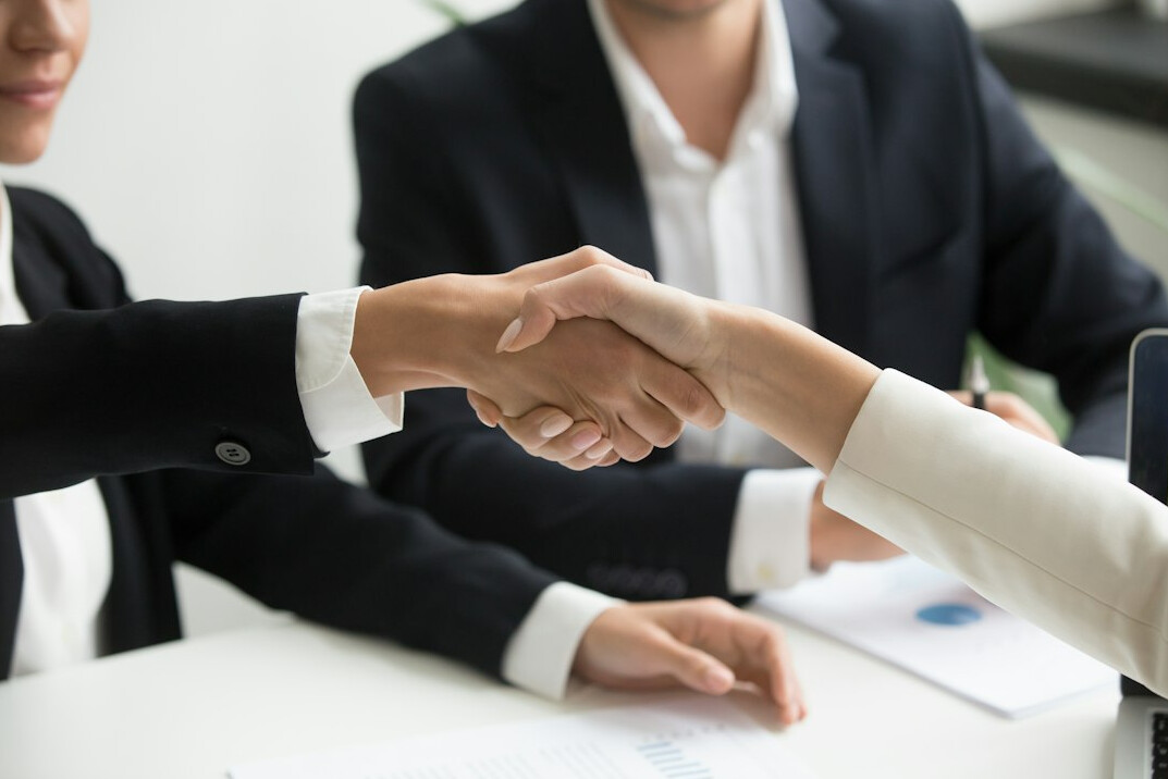 business people negotiating